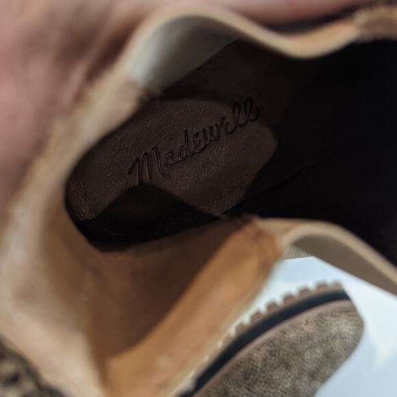 Madewell The Ivy Chelsea Boot in Mini Dot Calf Hair NWOB - Picture 8 of 9